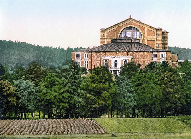 The Bayreuth Festival House.