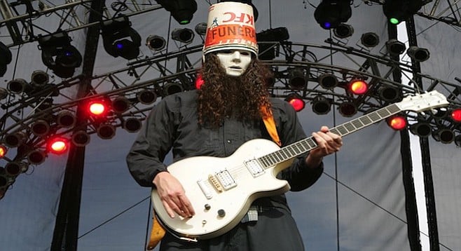 With 264 albums to his credit, Buckethead played whatever he wanted, and the diehard fans devoured every minute.