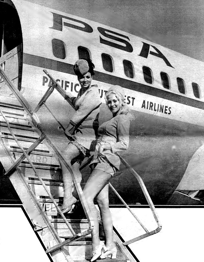 PSA had gained a nickname that was at once endearing and mordant: PSA was the Go-Go Airline. - Image by Gordon Menzie