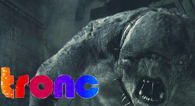 New tronc mascot Tronc the troll. “Using a monster from The Fellowship of the Ring may seem like a counterintuitive choice,” says tronc Desperation Manager Ernest Layoff, “but if you stop to think about it, you remember that cave trolls are extremely powerful. And while you wouldn’t want it to get out of hand, it does have a chain around its neck that makes it both useful and manageable…to an extent. We think that expresses the new platform pretty much perfectly."