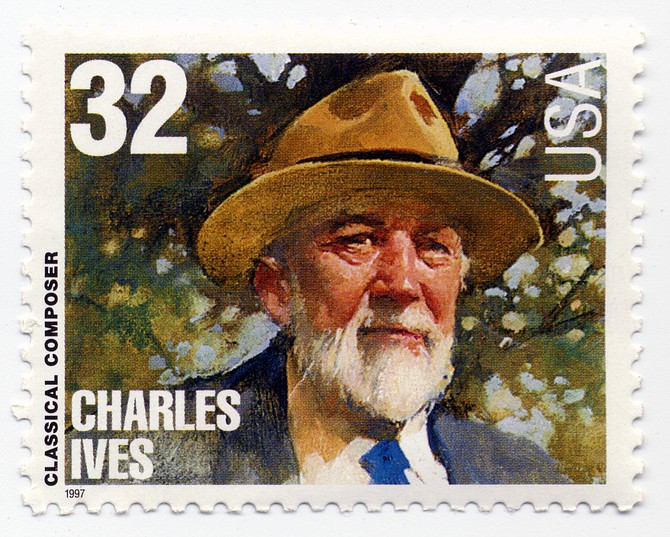 Charles Ives went postal.