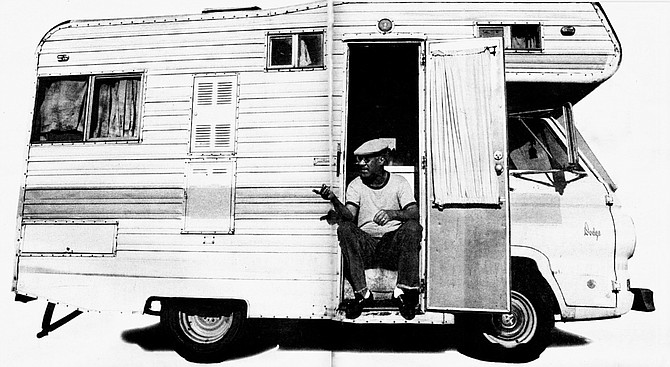 Ron Orr and Amazing Grace: "You can’t park in a residential area; people resent it. They’re intimidated by your motor home being in front of their homes." - Image by Randy Hoffman