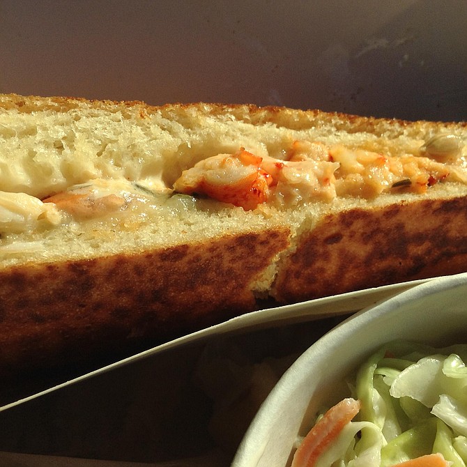 The winner: the lobster grilled cheese