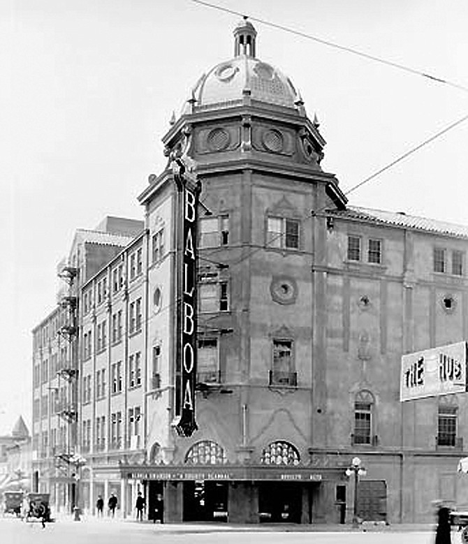 The Balboa Theater housed vaudeville acts in the 1920s, then after 1932 was used to screen the movies of Hollywood’s golden era.