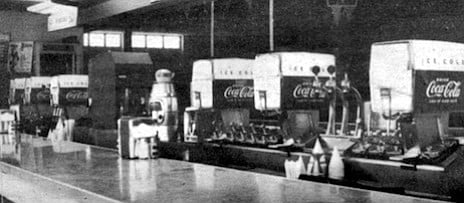 Soda bar at the rink. Over the years, Wright has lectured many a young skater in his office. Being sent to the office, says Wright, “that was considered almost as bad as going to court."