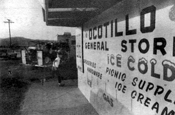 Ocotillo General Store. "The residents of Ocotillo had seen Michael around town several times, buying groceries and filling his Plymouth Valiant with gas. "