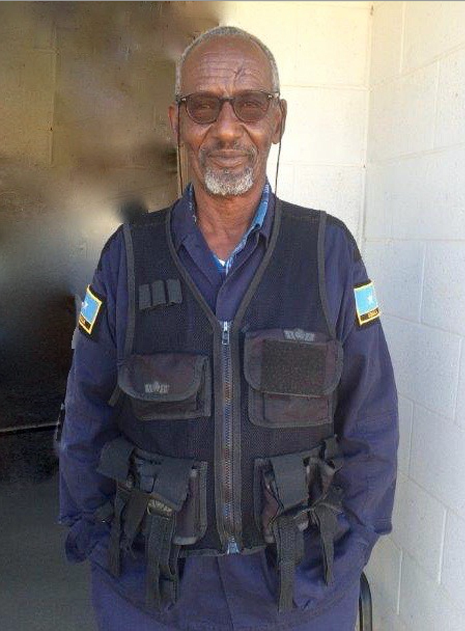 Somali Bantu role-player: Barkhadle Sheikh Awong