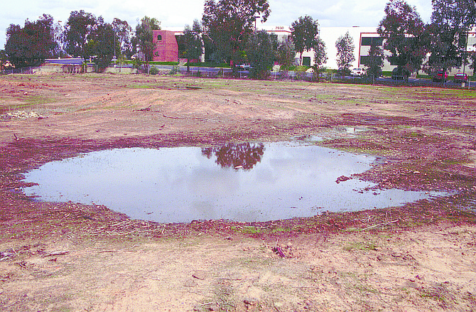 Arjonas Drive Site. “In the old days, you had pools all over San Diego.”  - Image by Royce Riggan Jr.