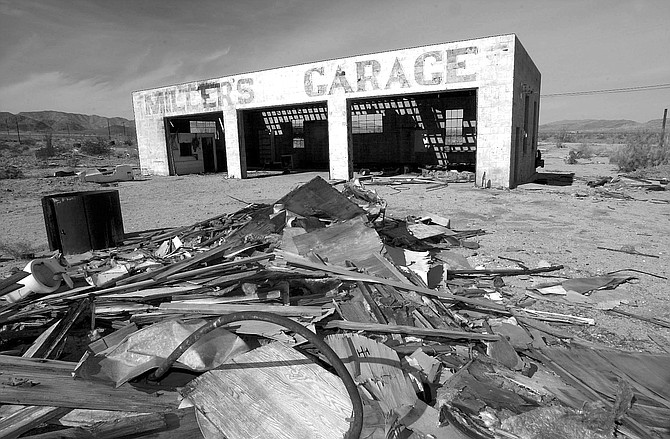 Miller's Garage. "The underground gasoline tanks were filled with sand in the '60s, which was legal for the time period." - Image by Joe Klein