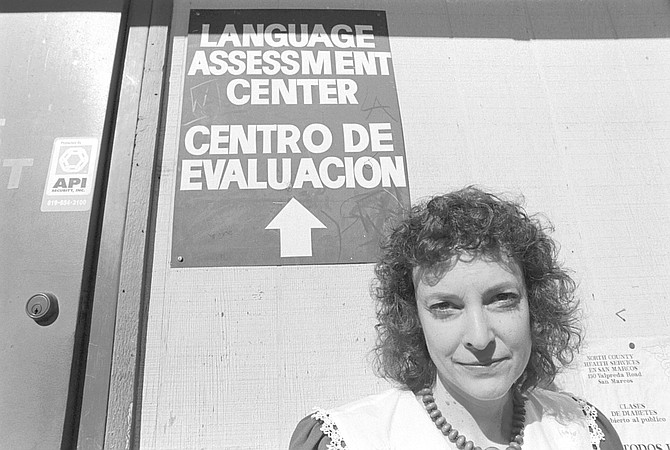 Corie Rose: “If anyone is lacking attention in the classroom, it’s the limited English proficiency students. They are much more afraid of speaking out and asking questions than the English speakers."