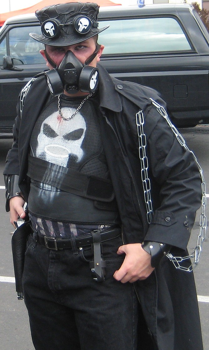 Cos-Losseum founder Dan Posey as Marvel Comics' Punisher