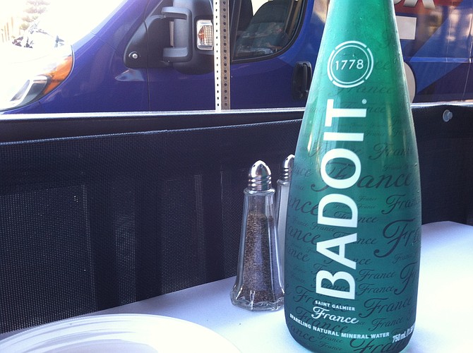 Badoit French sparkling water