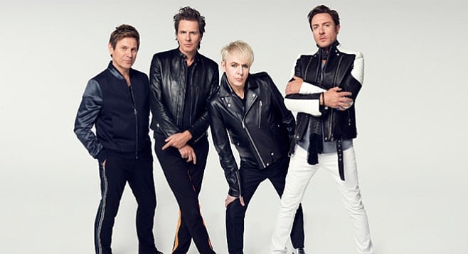 Duran Duran drummer Roger Taylor (far left): “We’ve always been a dance band, and to me [Paper Gods] is a real dance record.”