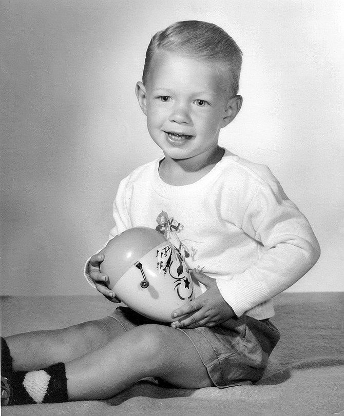 Michael Page as a toddler. I grew up in the area around 42nd Street, near Highland and Landis. It was near the Kensington area of San Diego, but farther south.