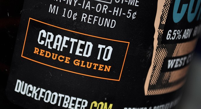 Beer brewed from glutinous grains can't call themselves gluten-free; only gluten reduced.