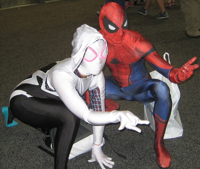 Spider-Gwen and Spider-Man
