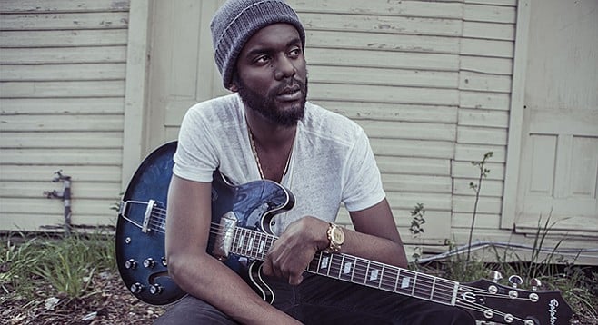 Gary Clark Jr. is good for that thousand-yard bluesman stare, and his voice carries so much discomfort it almost hurts to listen to.