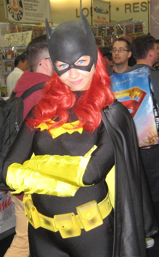 animated version of Batgirl at Comic-Con