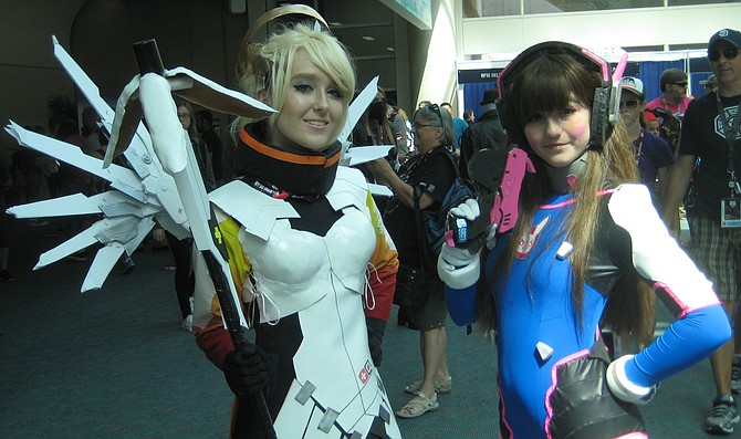 cosplayers at Comic-Con