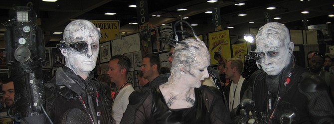 Borg from Star Trek at Comic-Con