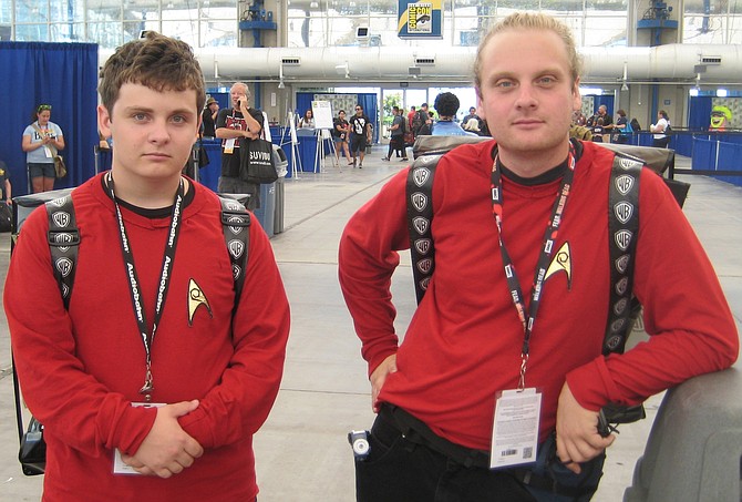Star Trek cosplayers
