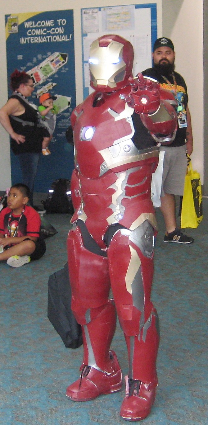 Iron Man (published by Marvel Comics) at Comic-Con