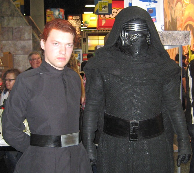 General Hux and Kylo Ren from Star Wars: The Force Awakens
