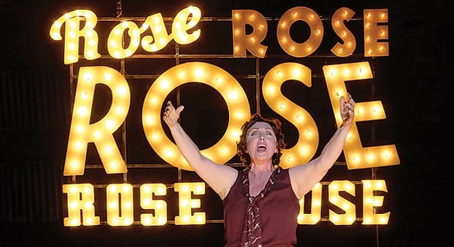 Unstoppable stage mom Rose pushes her daughters through the vaudeville circuit in Gypsy.