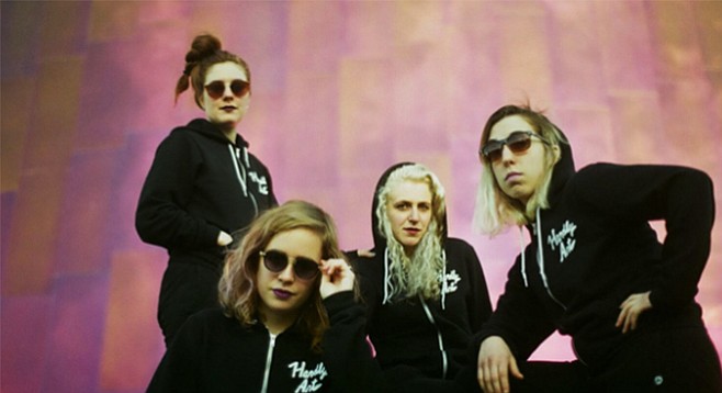 Beyond our beaches and burritos, Chastity Belt would really like it if we learned the words to “Cool Slut” and “Seattle Party.” 