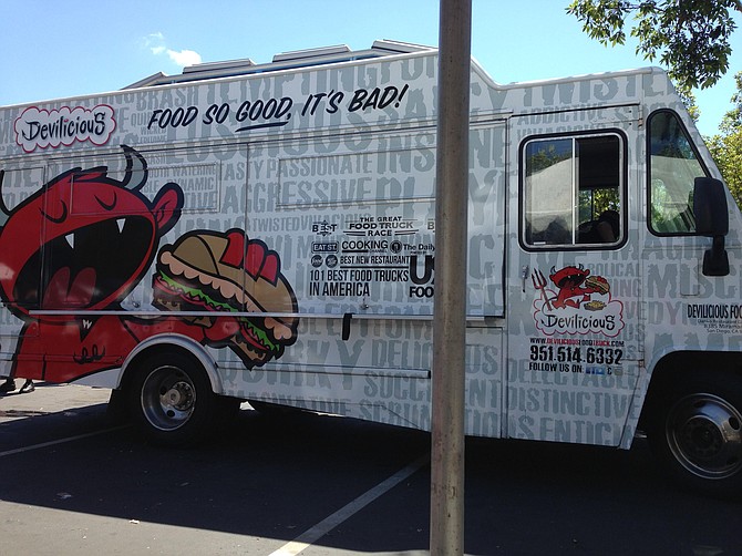 The Devilicious food truck was featured on a TV show, The Great Food Truck Race, in 2011.