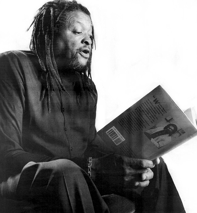 Quincy Troupe reading his poetry. Troupe became part of a circle of writers who would come to be known as the Watts Poets and Writers.