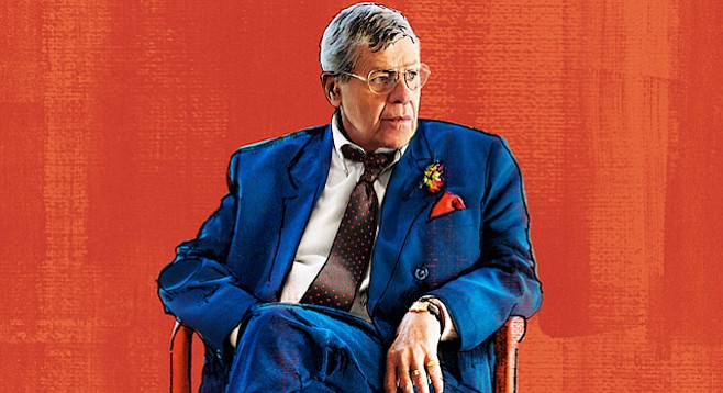 Jerry Lewis as Max Rose, a role he was bored...born to play.