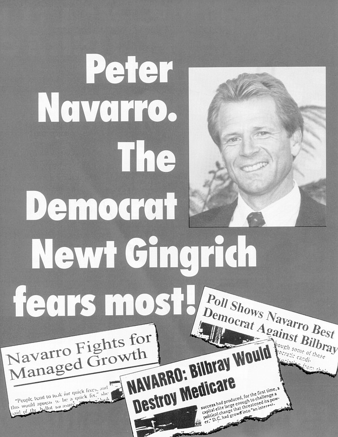 Running for Congress was not something I wanted to contemplate. I had lost three of the closest elections in San Diego history — for mayor in 1992, for city council in 1993, and for county supervisor in 1994. 