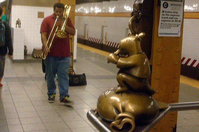 Musicians in Person and in Bronze