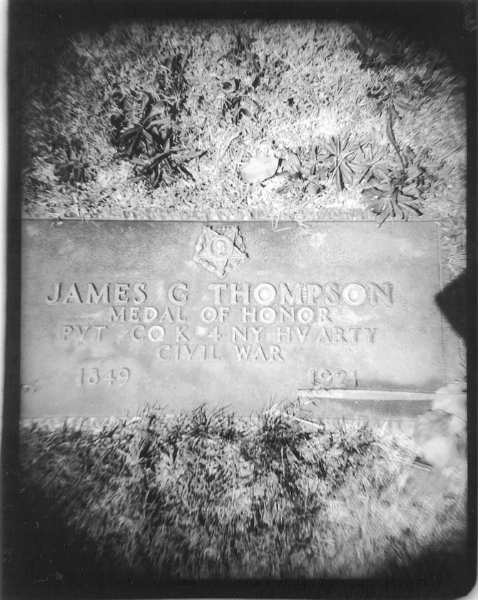 Thompson grave site (not mentioned in article)
