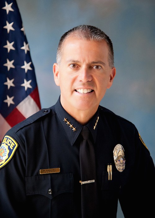 La Mesa police chief Walt Vasquez