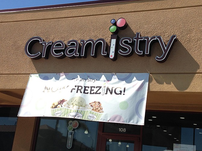 Orange county chain Creamistry opened in Kearny Mesa just in time for summer.