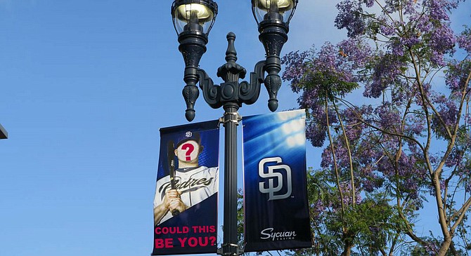 Can you throw a ball? Can you catch a ball? Can you hit things with a stick? Then we want to meet YOU! The San Diego Padres are looking for qualified athletes ages 18-25 who are interested in making millions of dollars! No previous experience necessary! We will train you! Visit sandiegopadres.com for more information!