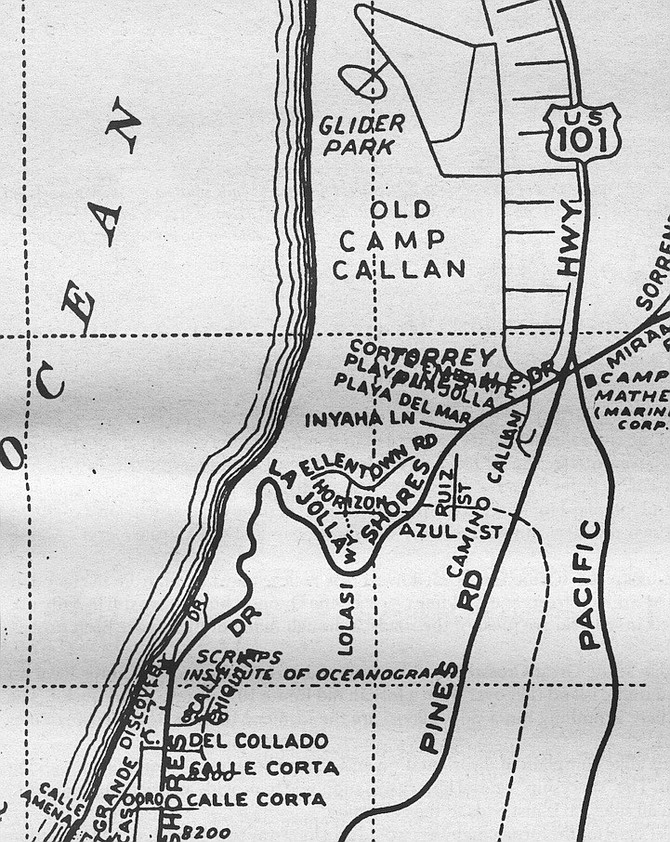 A Redie's map, c. 1956