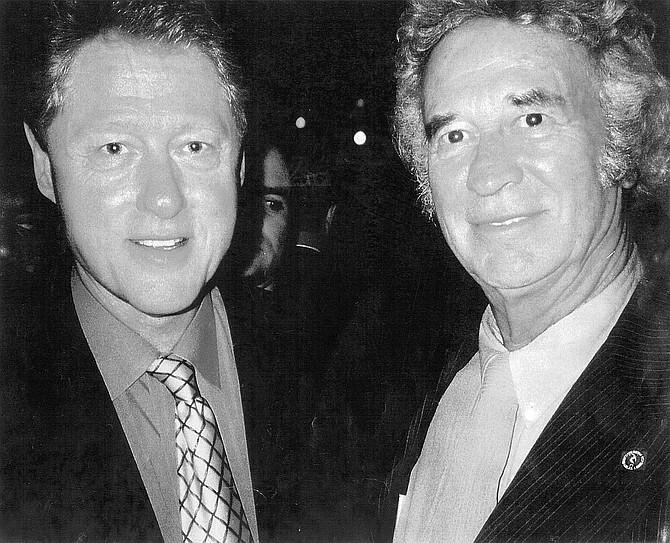 Rich with Bill Clinton
