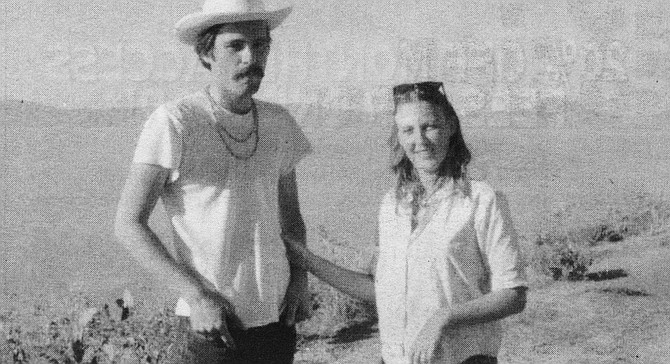 The author with then-wife Laura,  1968