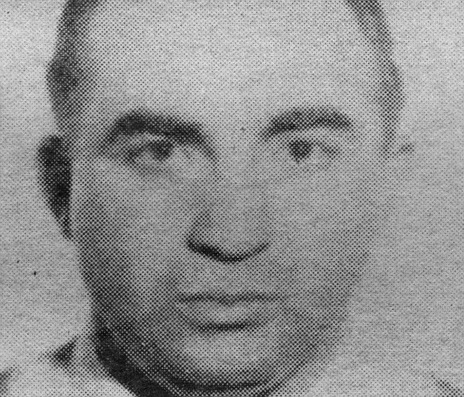 Mickey Cohen. February, 6, 1950, the Dragnas tucked dynamite under Cohen’s house on San Vincente Boulevard.