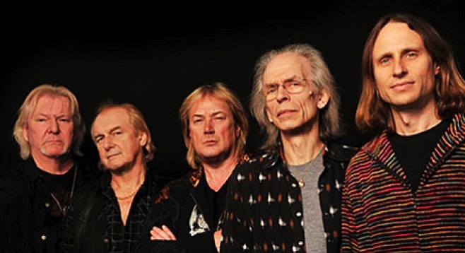 Prog-rock pioneers Yes bring their Album Series tour to Humphreys by the Bay on Sunday.
