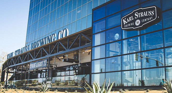 Karl Strauss opened its tenth brewery, this one in Anaheim.