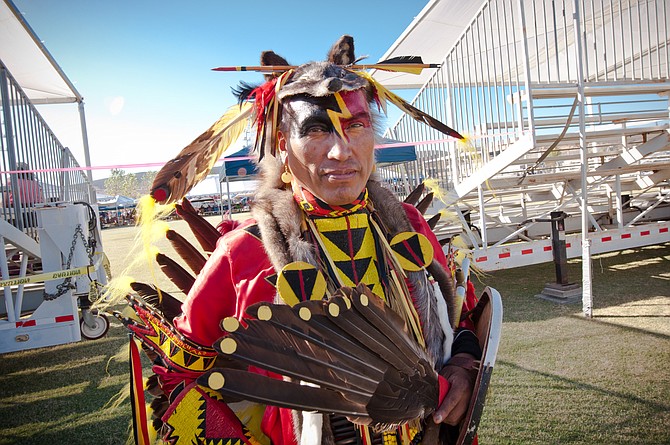 One of the participants in this past weekend's 46th Annual Barona Powwow. The Barona Band of Mission Indians held their 3-day event over Labor Day weekend with great turnouts, and lots to see and do.