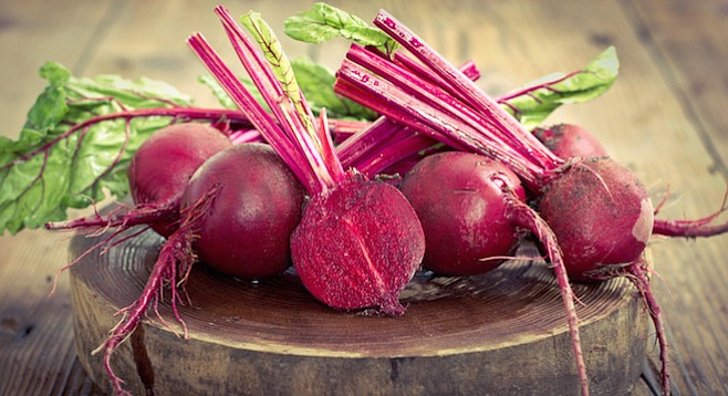 The beet’s sweet earthy flavor marries brilliantly with “sours” — vinegar, citrus, sour cream.