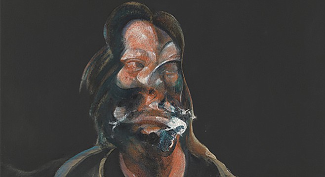 Portrait of Isabel Rawsthorne, by Francis Bacon (1966), oil on canvas