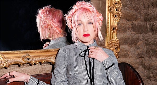 After taking turns as a singer of new wave, R&B;, electronica, and classics, Lauper lends her pipes to country on this year’s Detour. - Image by Chapman Baehler