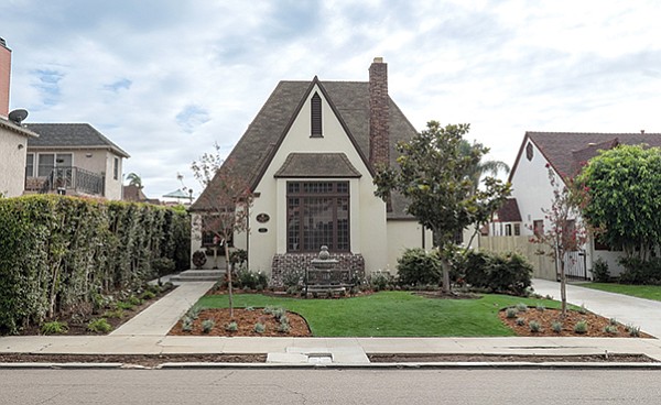 Mission Hills Tudor, built in 1926, recently received historic landmark status. It last sold in 2009 for $1,175,000.