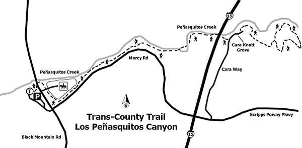 Trans-County Trail, Los Peñasquitos Canyon